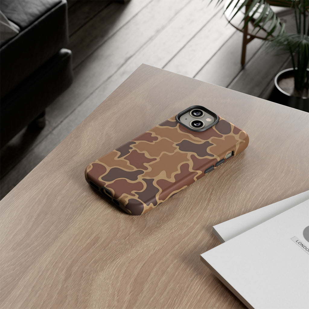 Hunter Brown Camo Print— Brown Camo Protective Cover