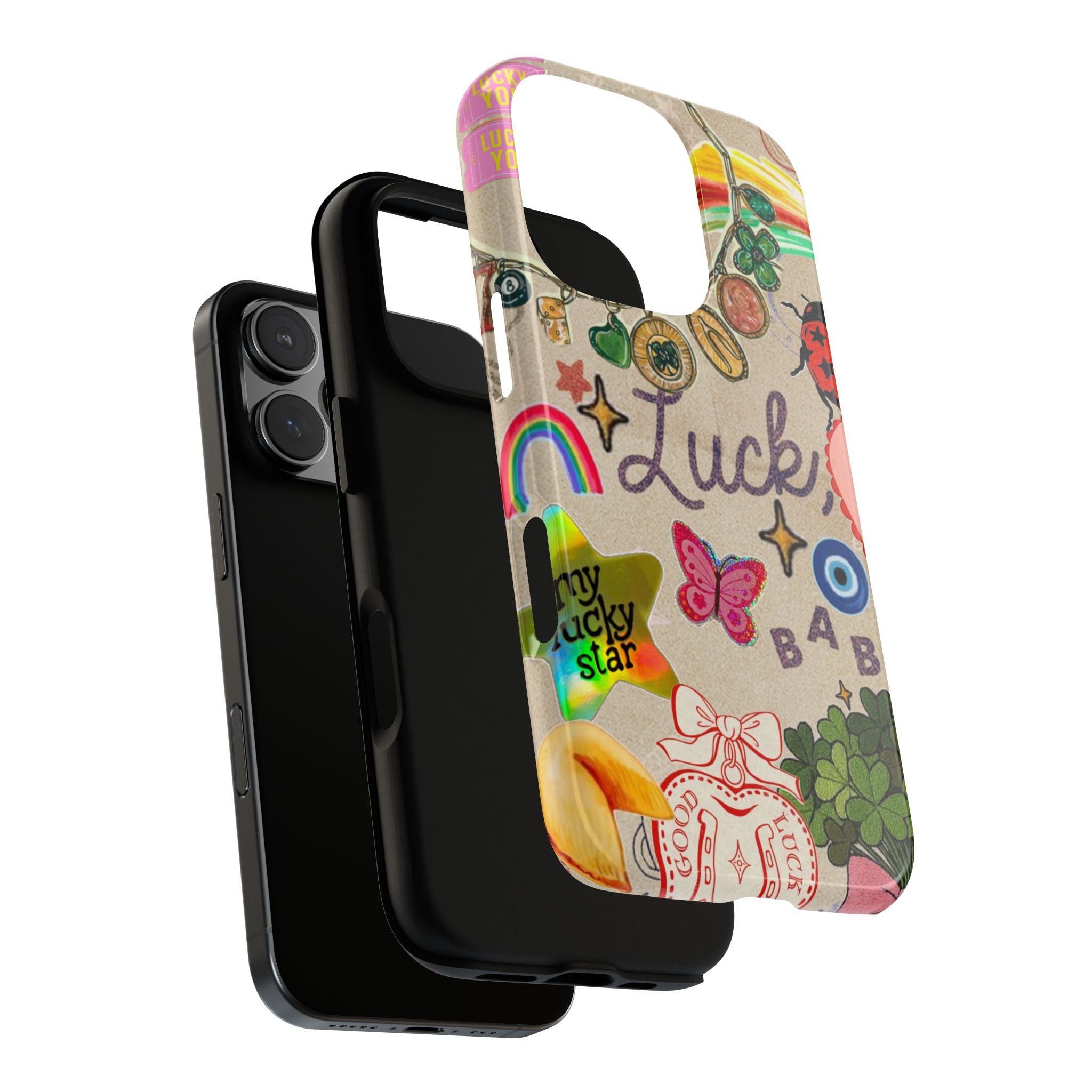 My Lucky Star — Cute Lucky Symbols iPhone Case