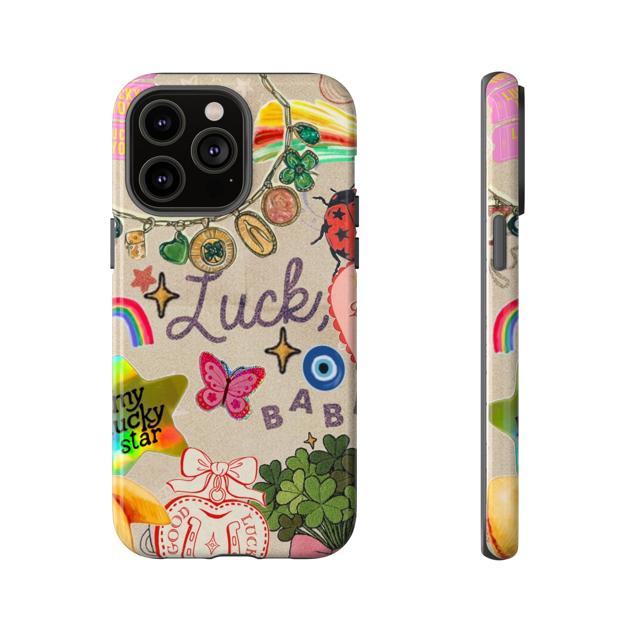 My Lucky Star — Cute Lucky Symbols iPhone Case