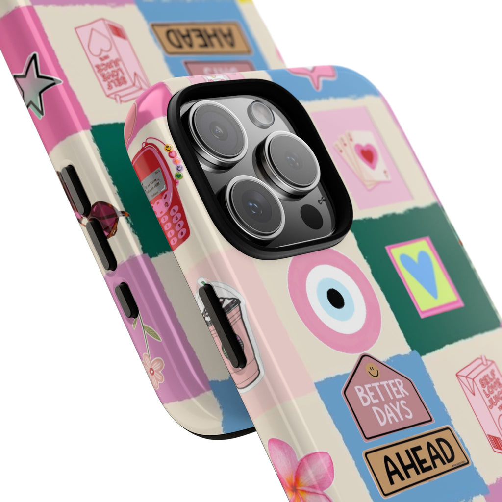 'Better Days Ahead' - Collage Protective Phone Case