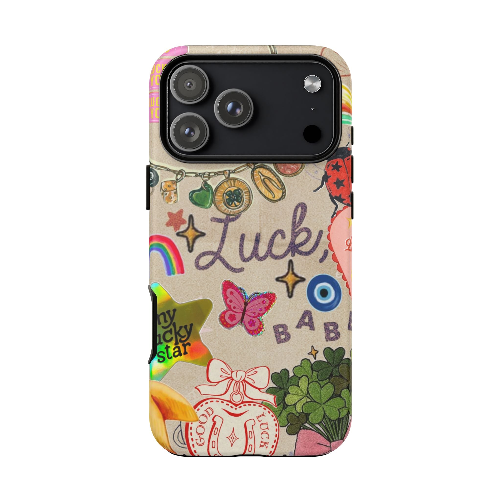 My Lucky Star — Cute Lucky Symbols iPhone Case