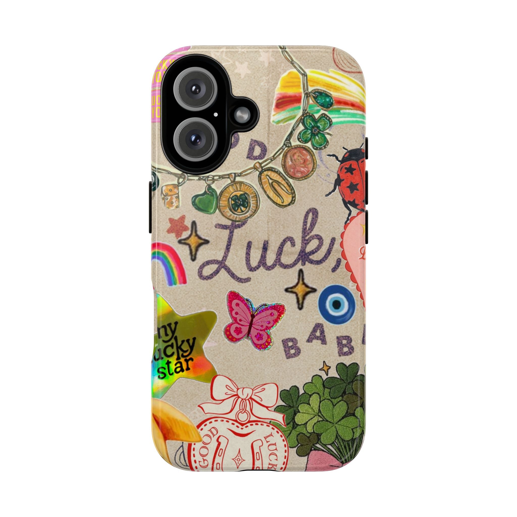 My Lucky Star — Cute Lucky Symbols iPhone Case