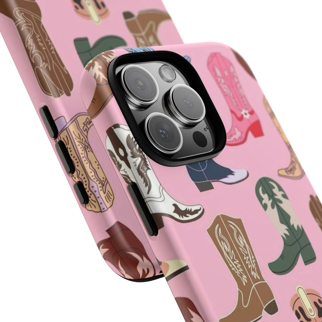 Pink Cowboy Boots  — Pink Western Boot iPhone Case
