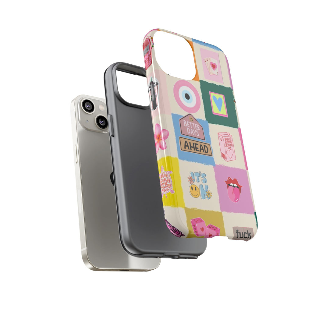 'Better Days Ahead' - Collage Protective Phone Case