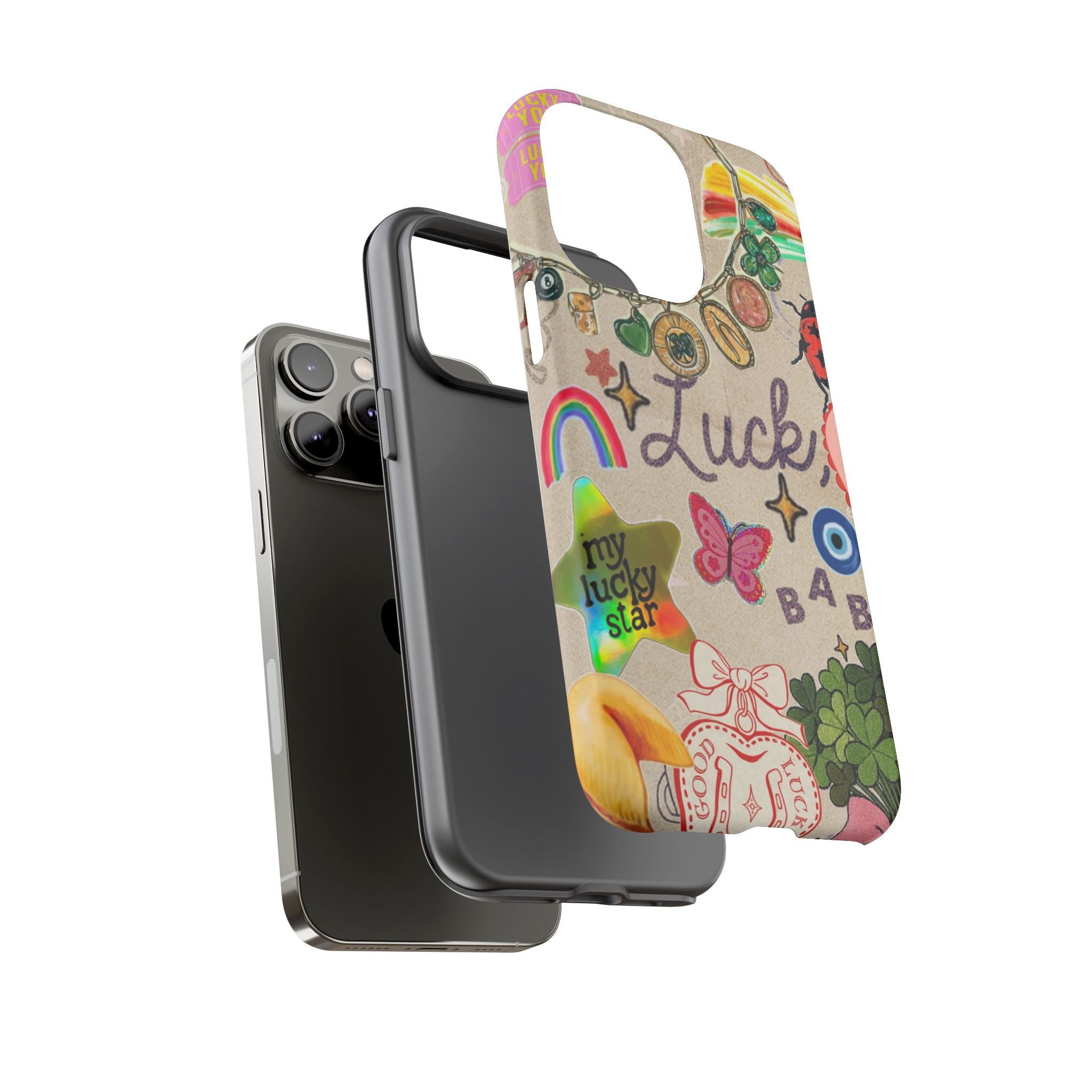 My Lucky Star — Cute Lucky Symbols iPhone Case
