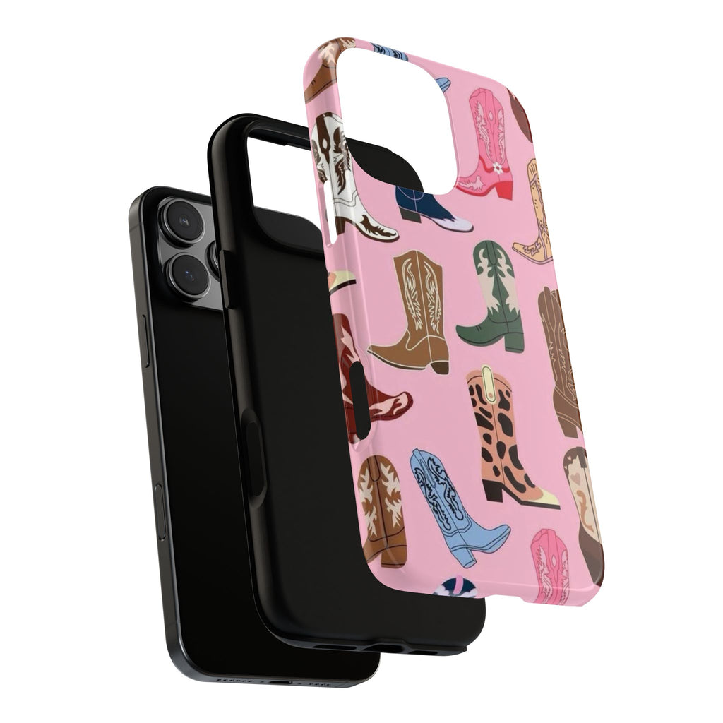Pink Cowboy Boots  — Pink Western Boot iPhone Case