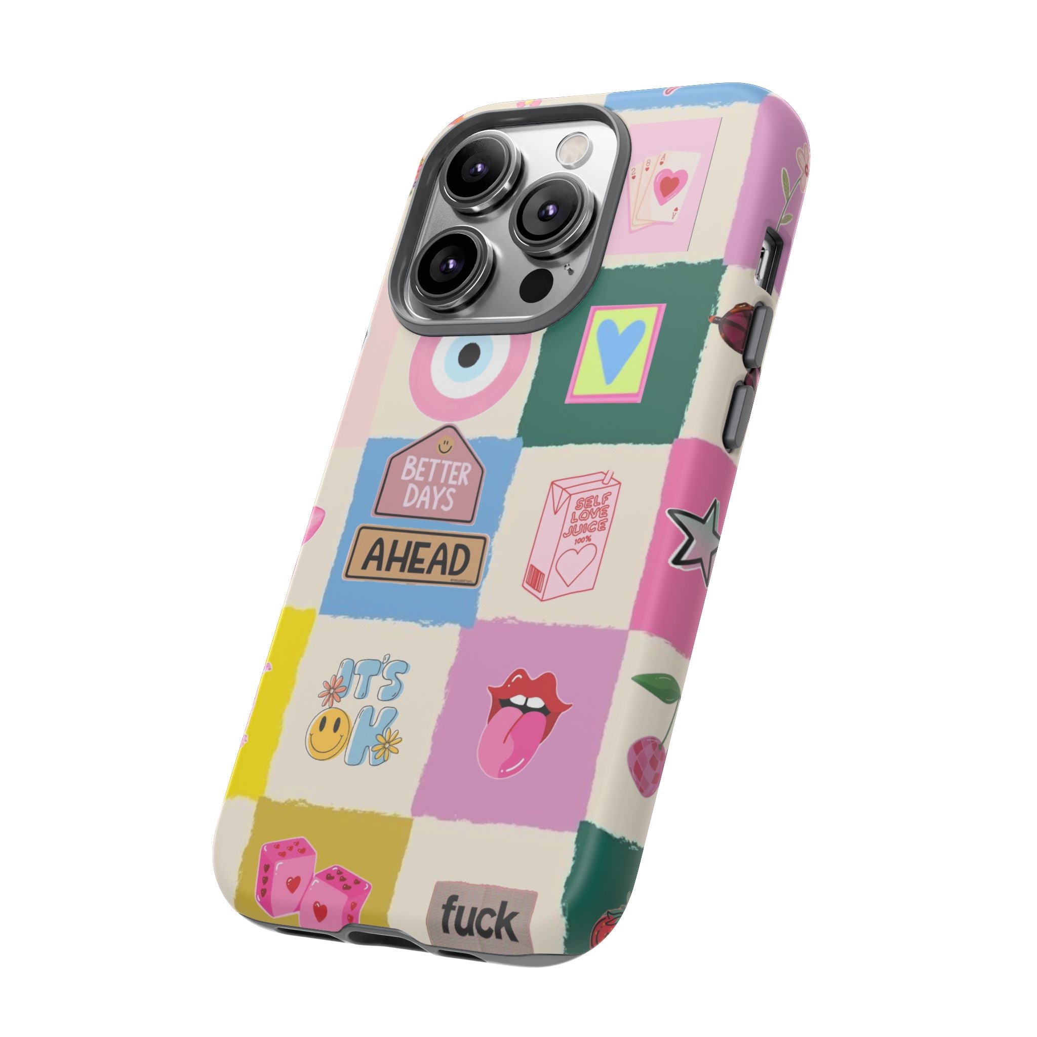 'Better Days Ahead' - Collage Protective Phone Case