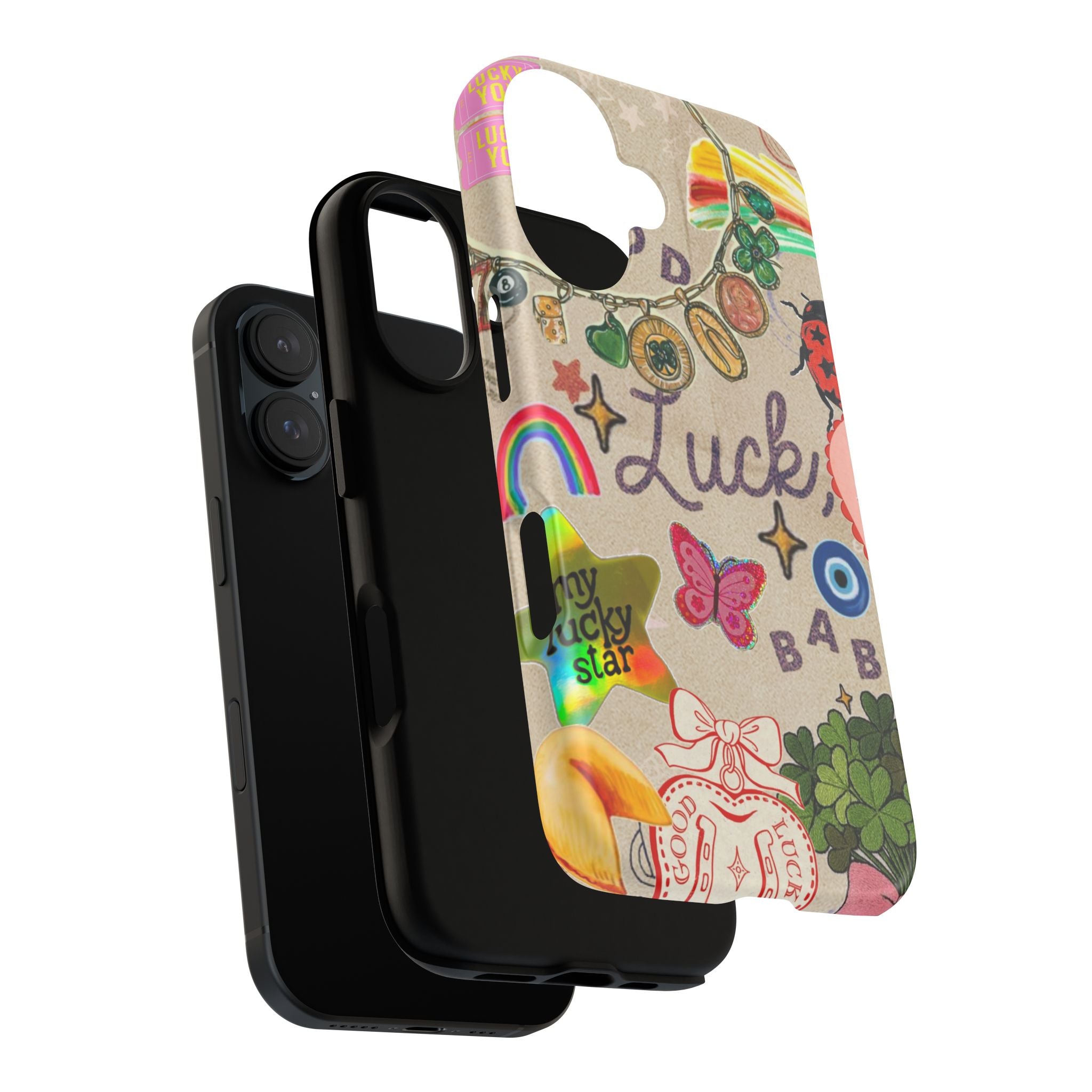 My Lucky Star — Cute Lucky Symbols iPhone Case