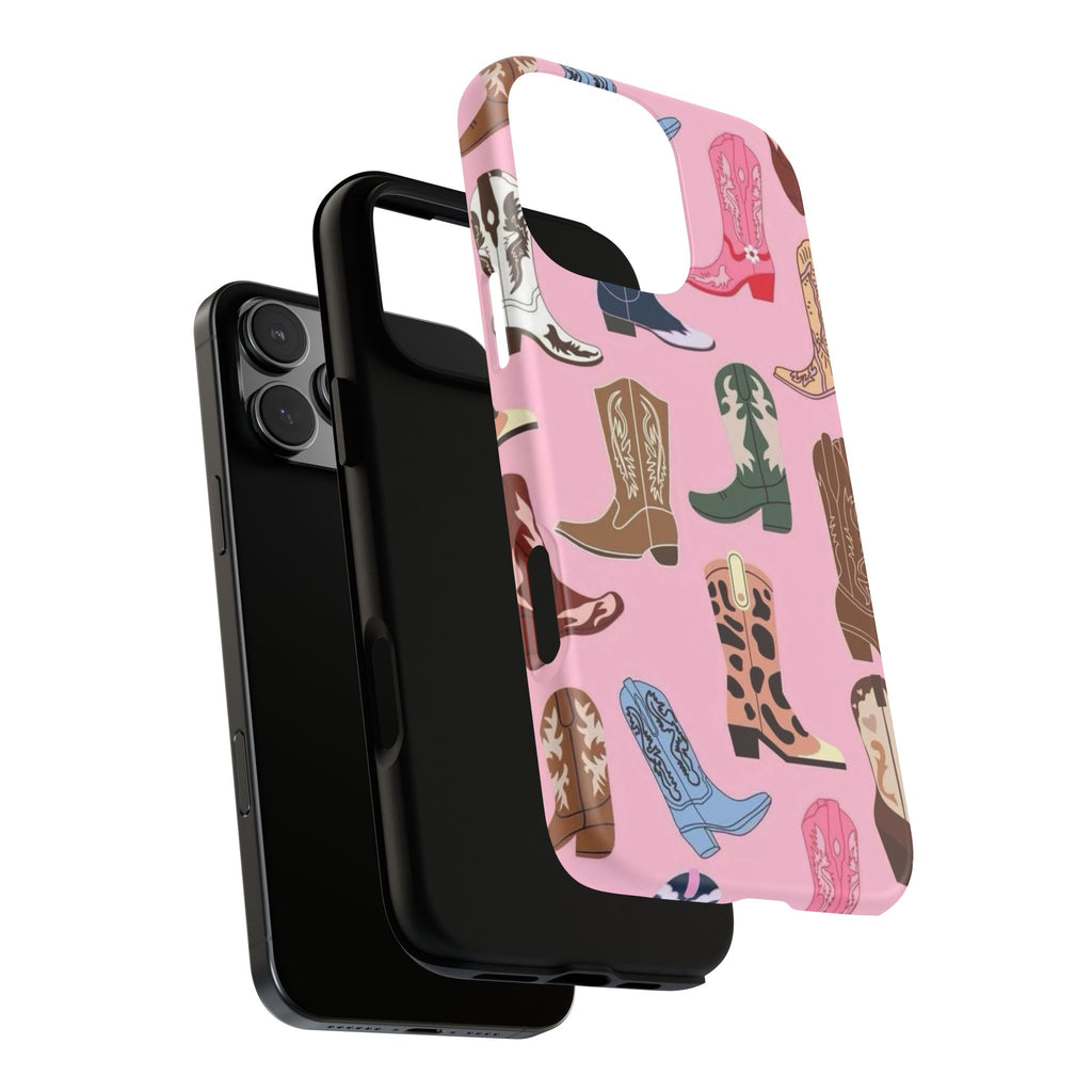 Pink Cowboy Boots  — Pink Western Boot iPhone Case