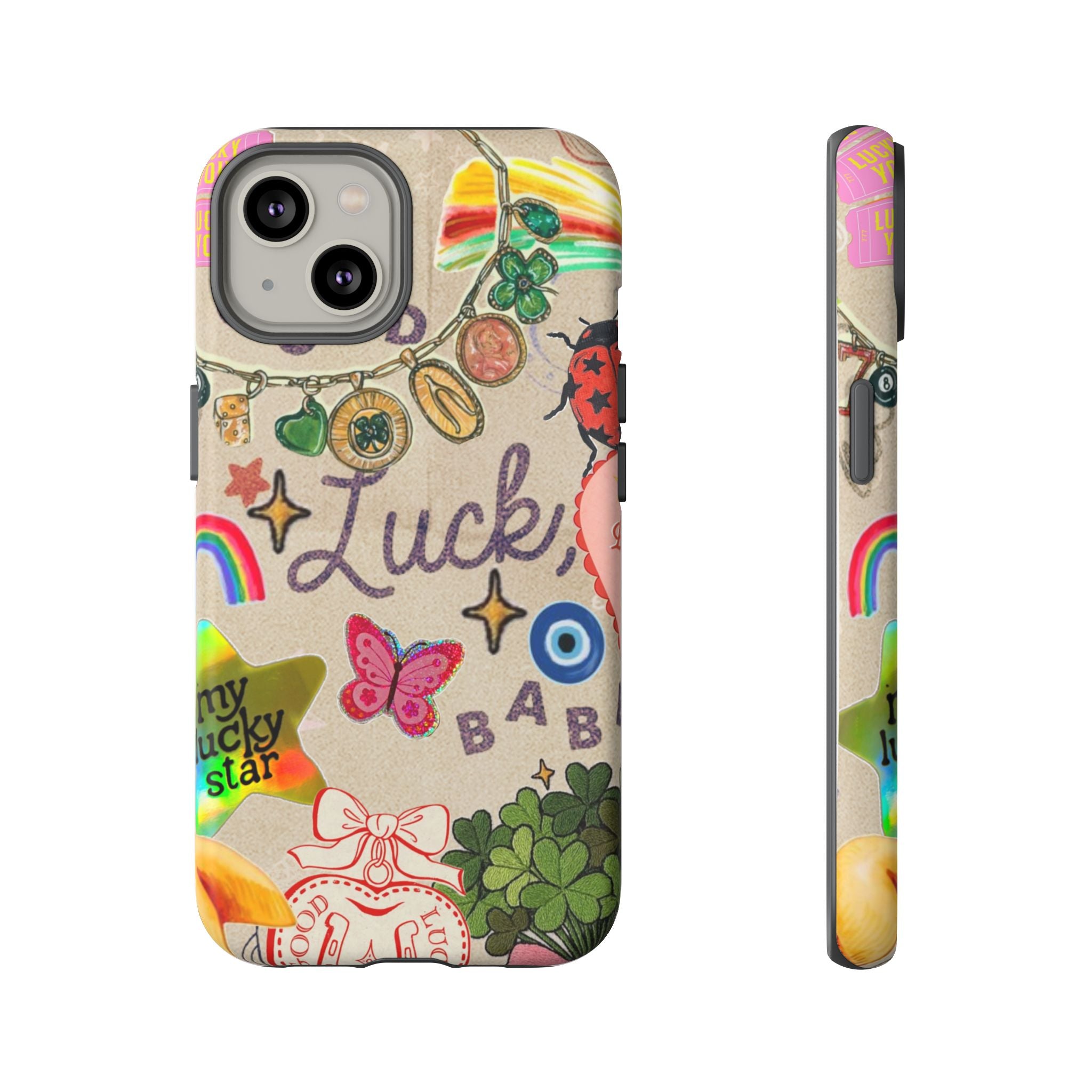 My Lucky Star — Cute Lucky Symbols iPhone Case