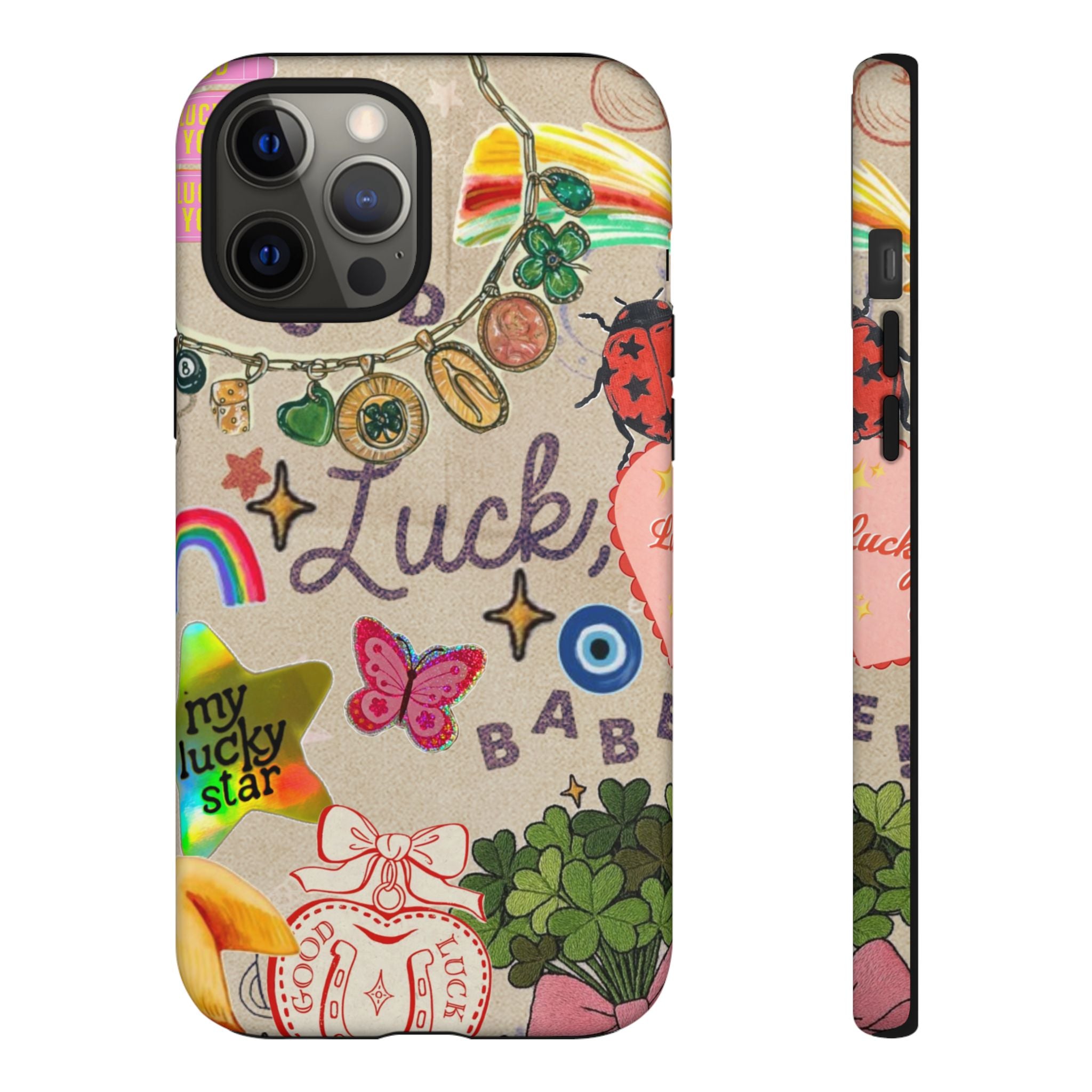 My Lucky Star — Cute Lucky Symbols iPhone Case
