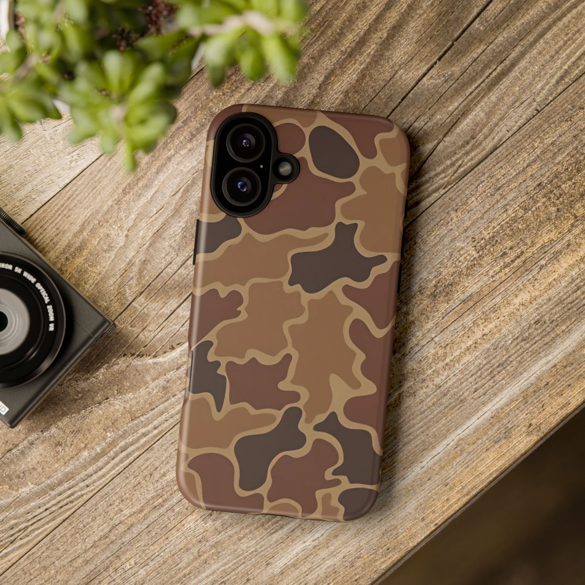 Hunter Brown Camo Print— Brown Camo Protective Cover