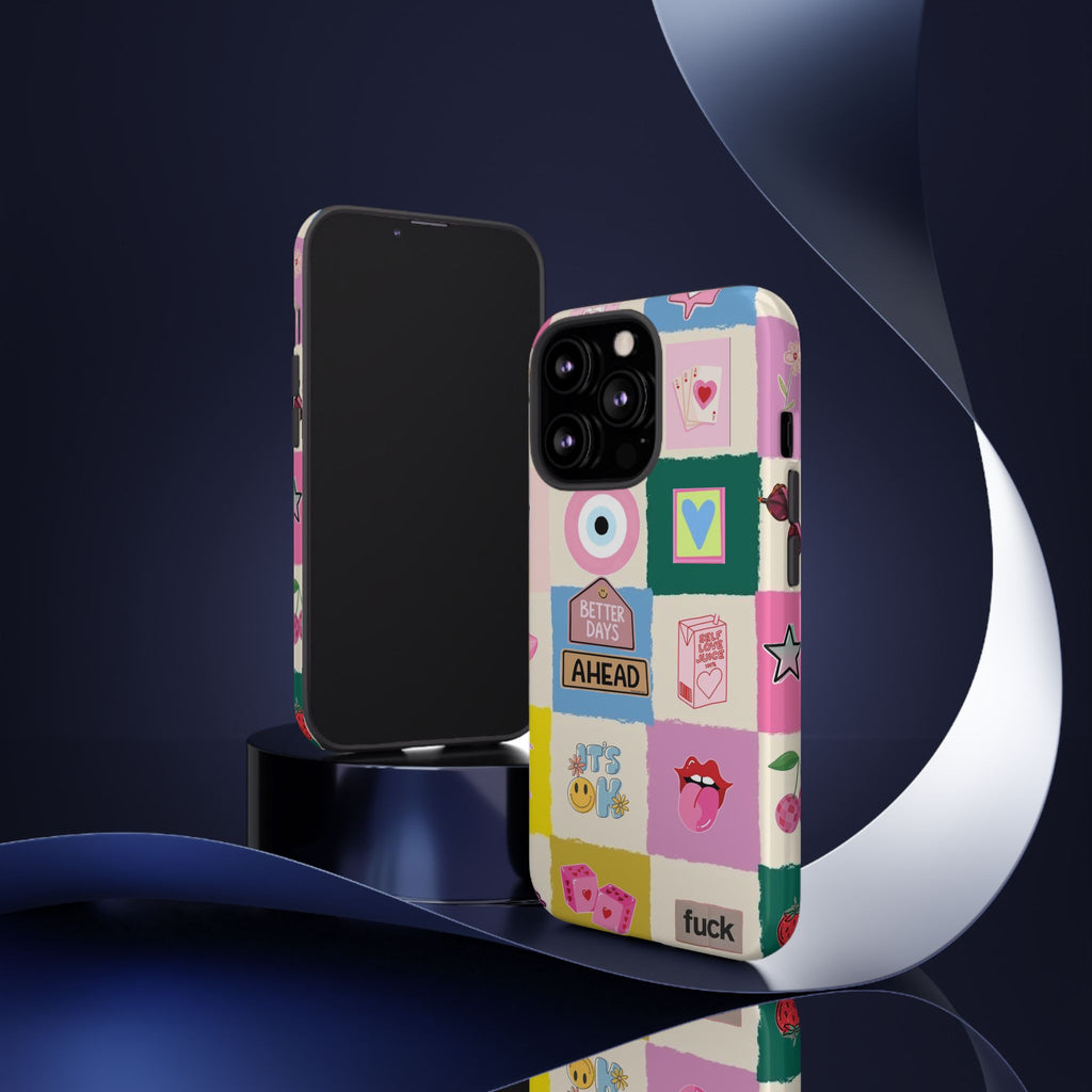 'Better Days Ahead' - Collage Protective Phone Case