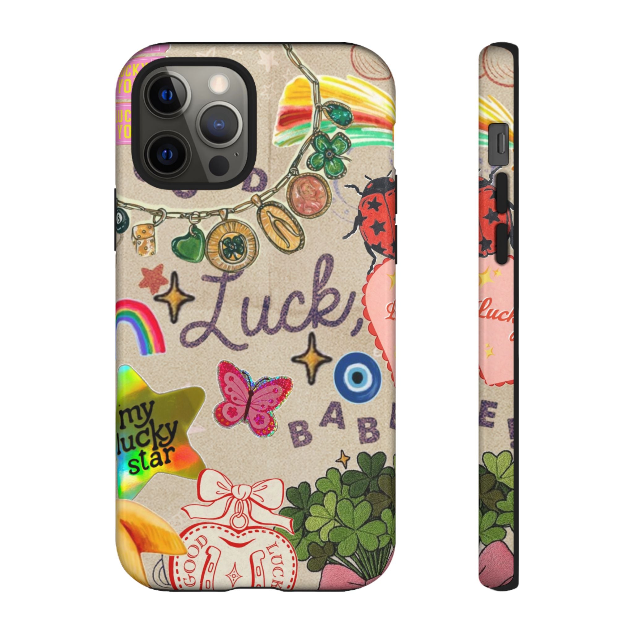 My Lucky Star — Cute Lucky Symbols iPhone Case