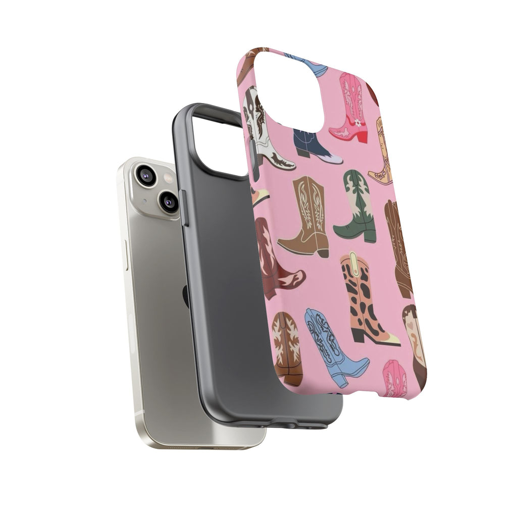 Pink Cowboy Boots  — Pink Western Boot iPhone Case