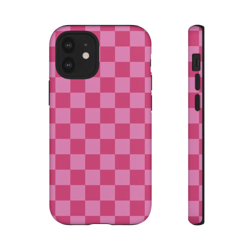 Barbie Pink Checkers - Durable Protective iPhone Cover