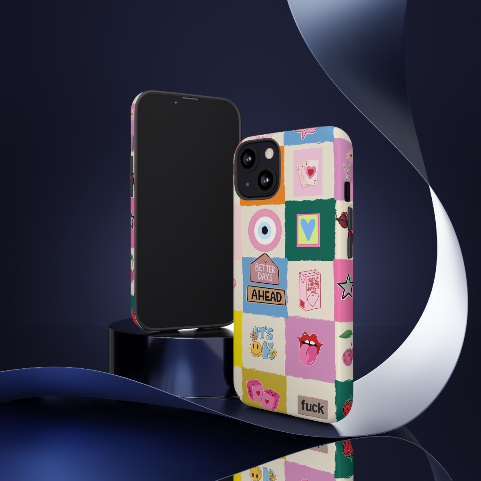 'Better Days Ahead' - Collage Protective Phone Case