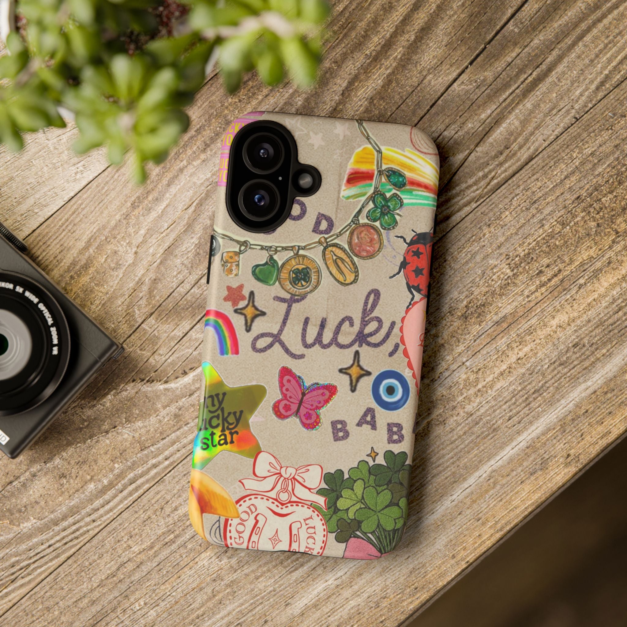 My Lucky Star — Cute Lucky Symbols iPhone Case