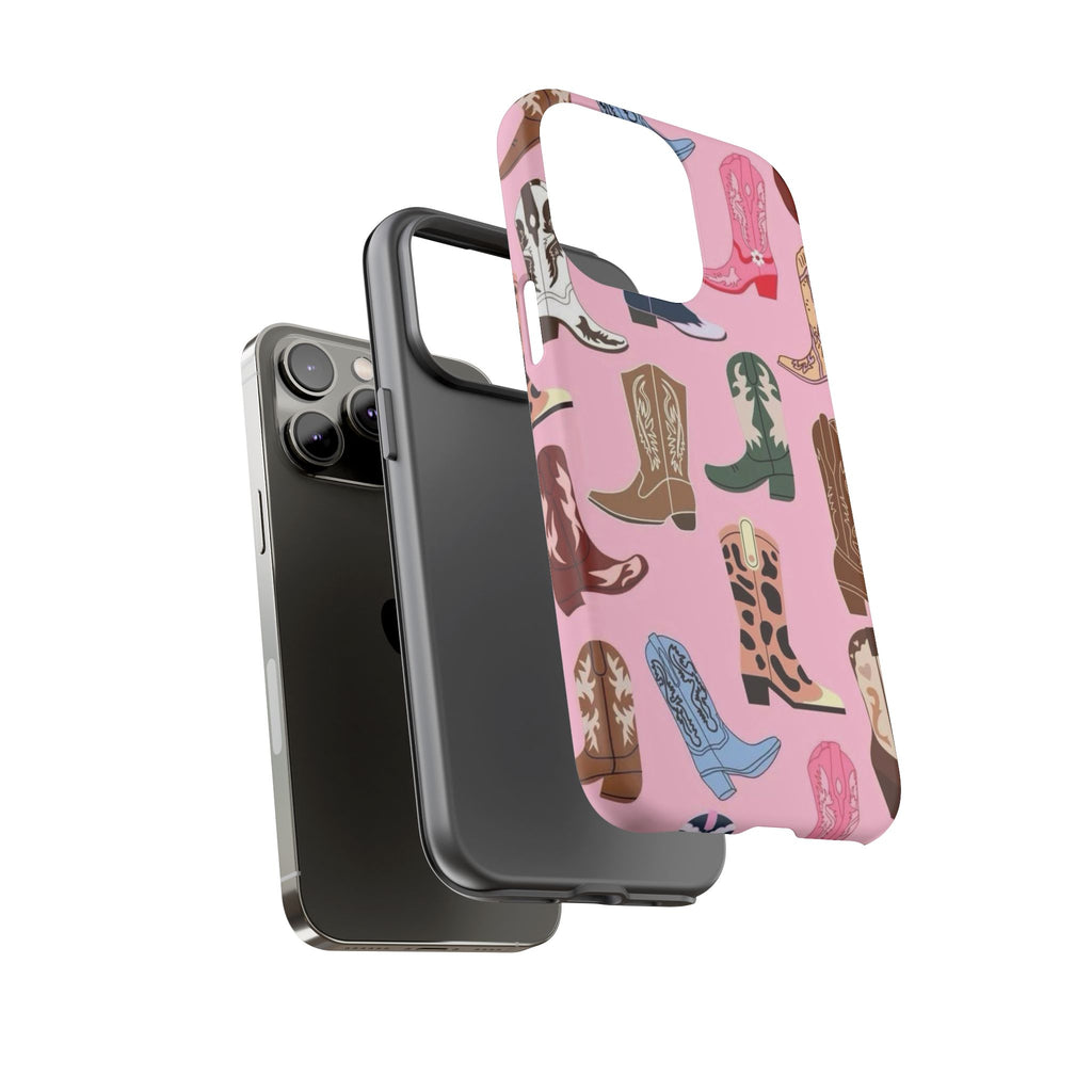 Pink Cowboy Boots  — Pink Western Boot iPhone Case