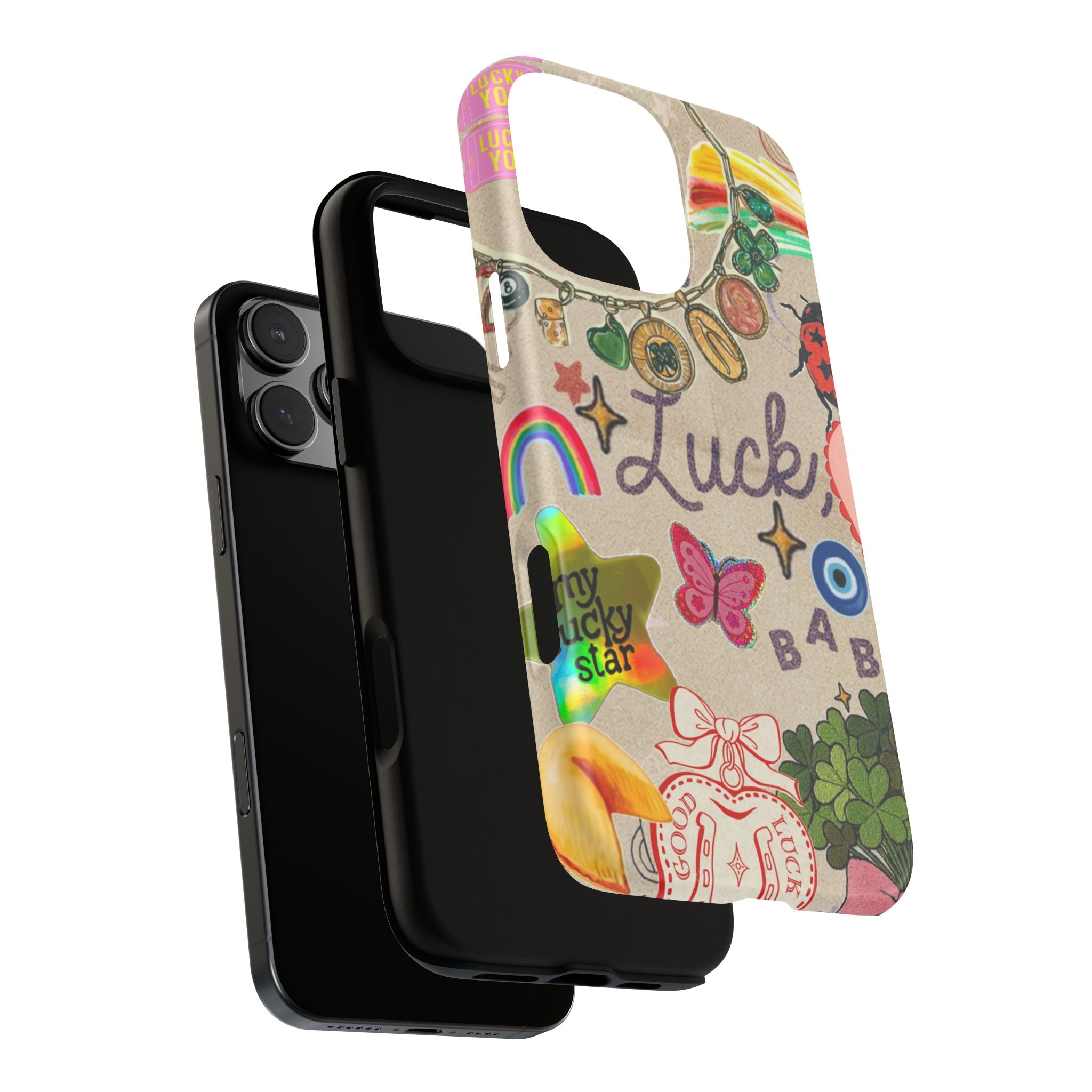My Lucky Star — Cute Lucky Symbols iPhone Case