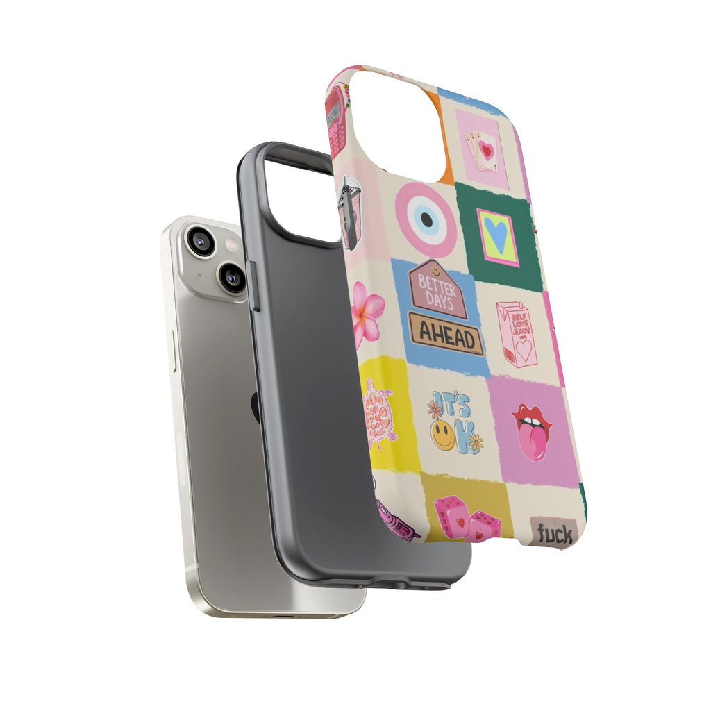 'Better Days Ahead' - Collage Protective Phone Case