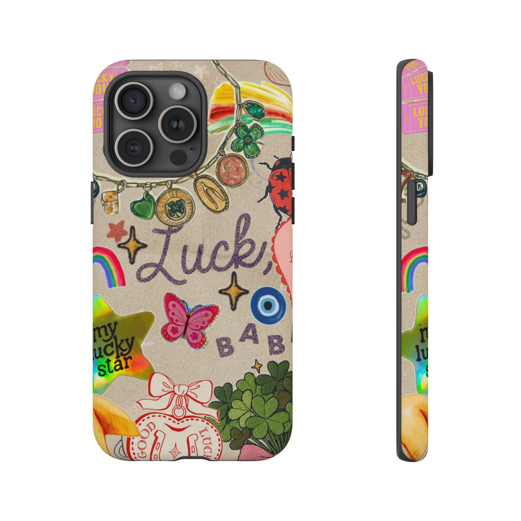 My Lucky Star — Cute Lucky Symbols iPhone Case