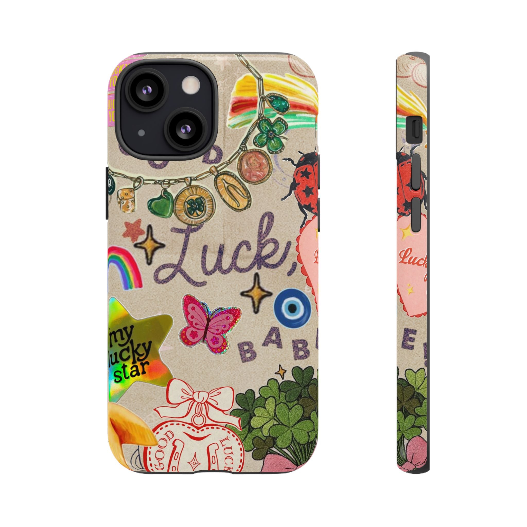 My Lucky Star — Cute Lucky Symbols iPhone Case