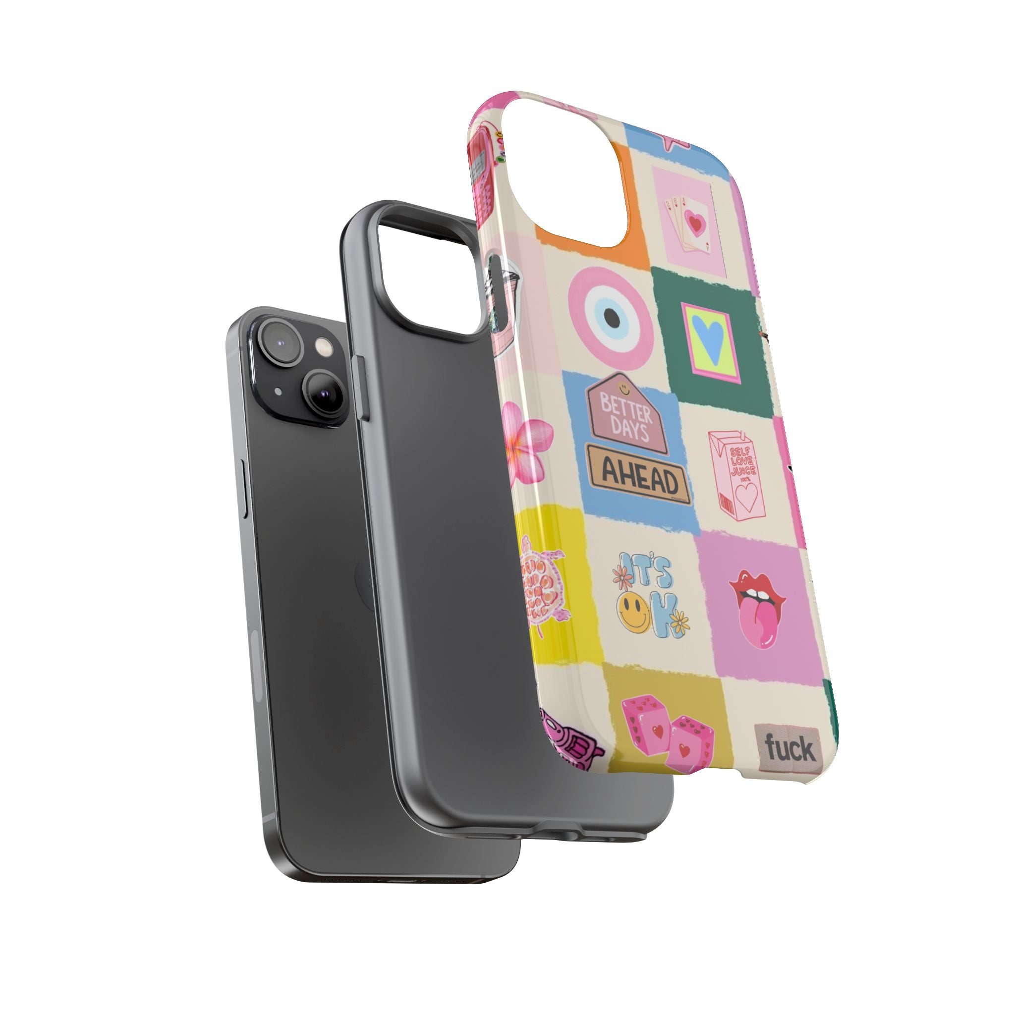 'Better Days Ahead' - Collage Protective Phone Case
