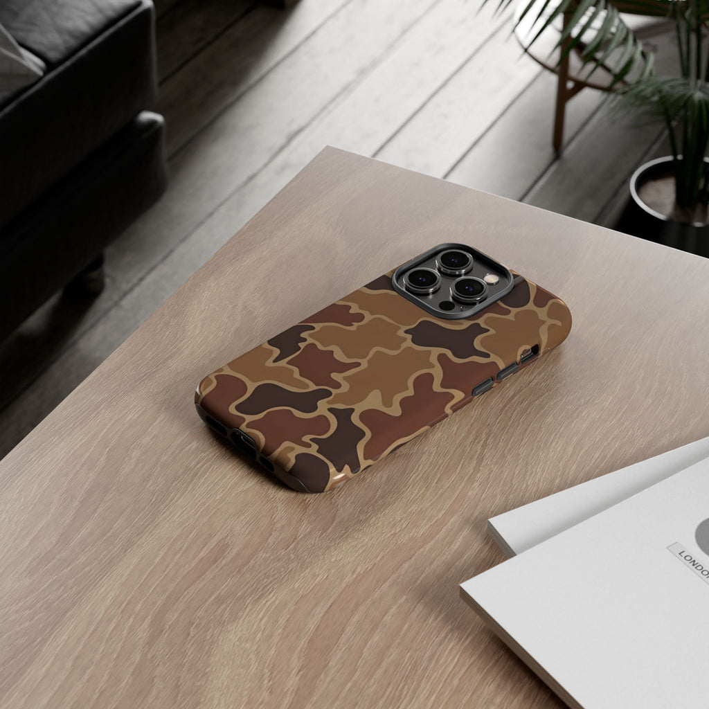 Hunter Brown Camo Print— Brown Camo Protective Cover