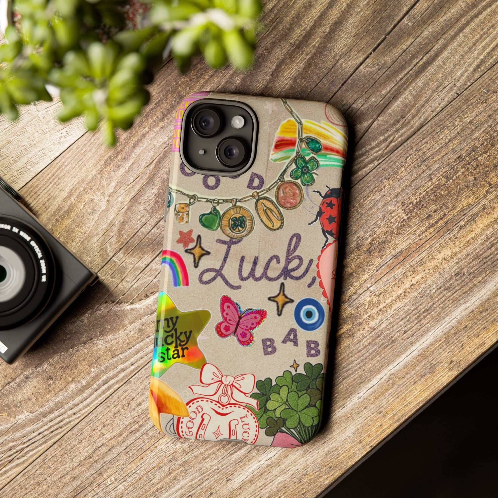 My Lucky Star — Cute Lucky Symbols iPhone Case