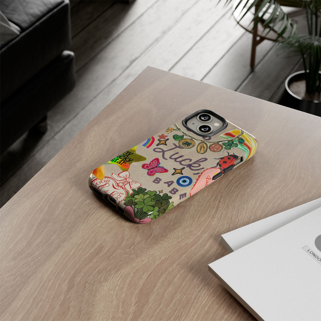 My Lucky Star — Cute Lucky Symbols iPhone Case