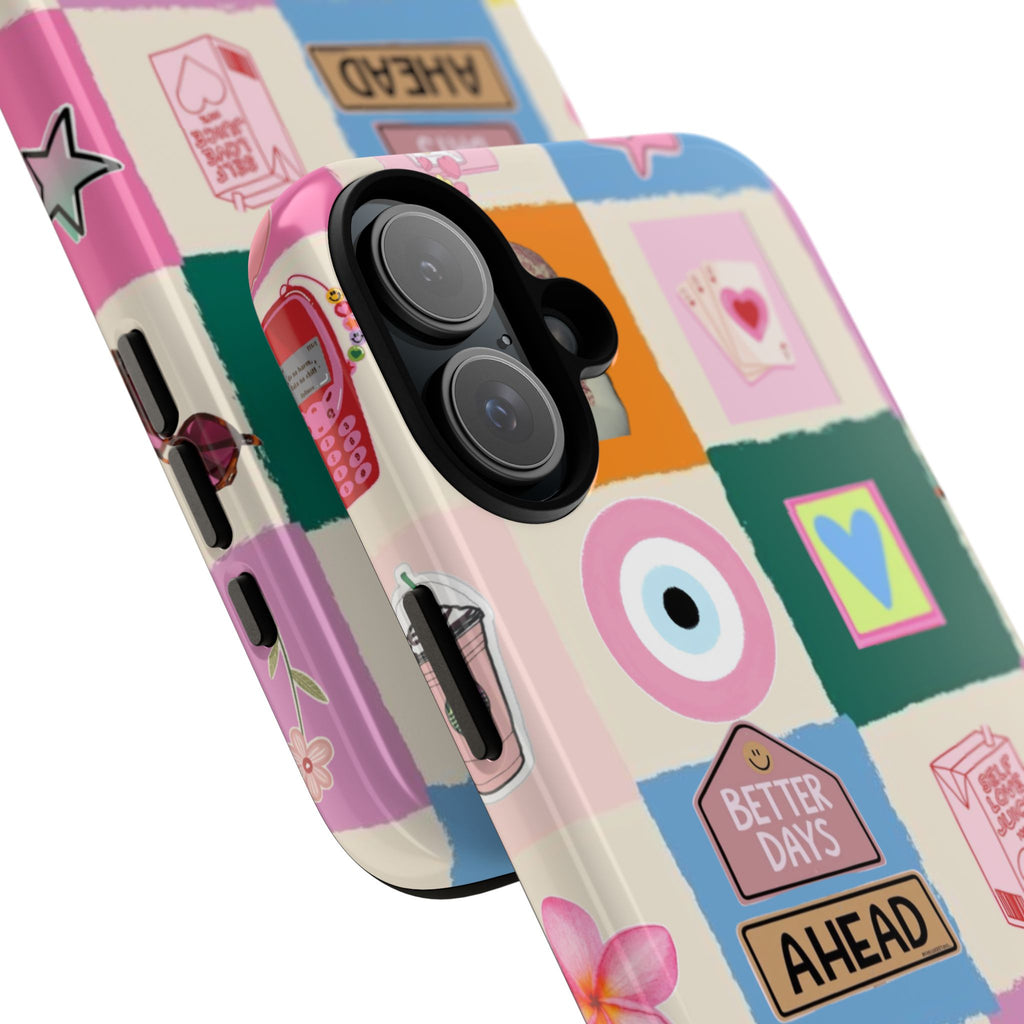 'Better Days Ahead' - Collage Protective Phone Case
