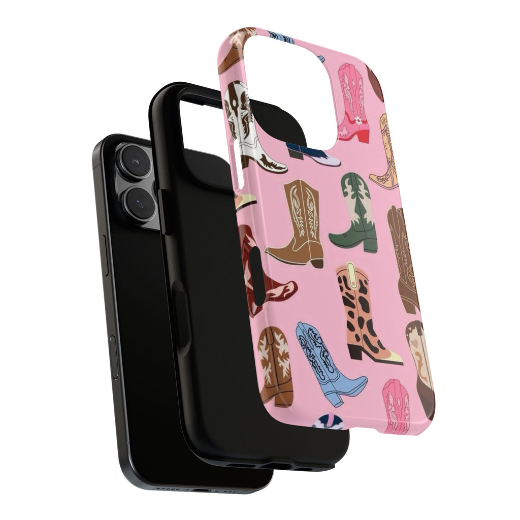 Pink Cowboy Boots  — Pink Western Boot iPhone Case
