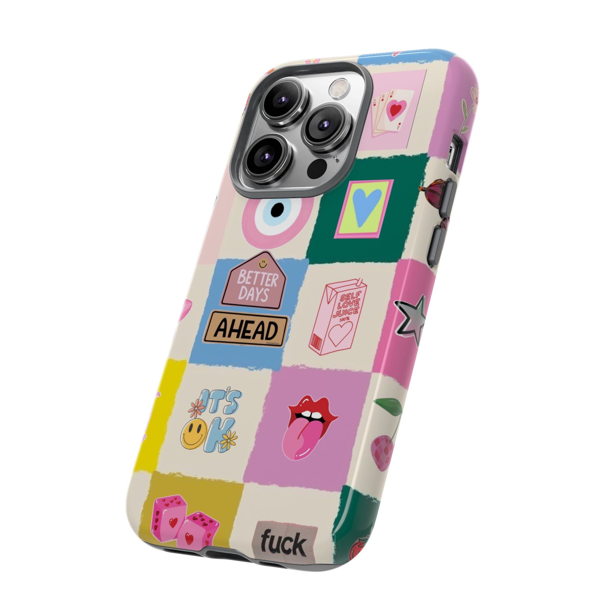 'Better Days Ahead' - Collage Protective Phone Case